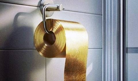 giấy vệ sinh làm từ vàng giá 29 triệu