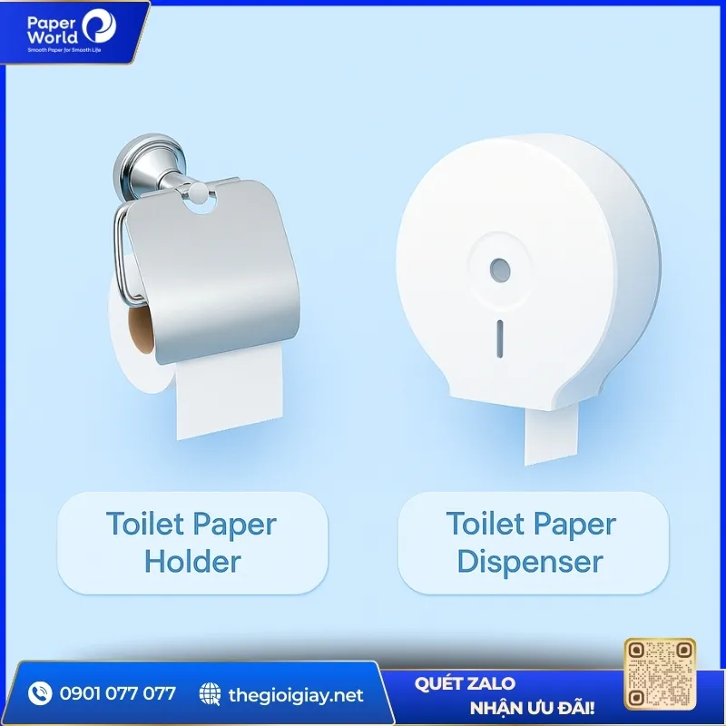 Móc treo giấy vệ sinh tiếng Anh có 2 cách gọi, tùy thuộc vào hình dạng, thiết kế và mục đích sử dụng.