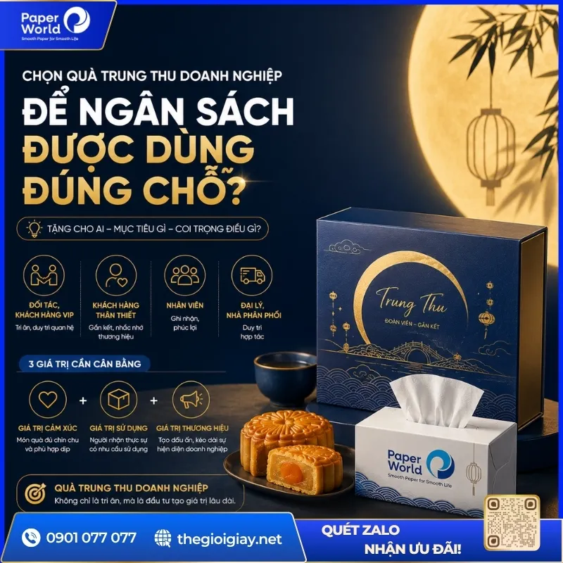 Chọn quà Trung thu cho doanh nghiệp