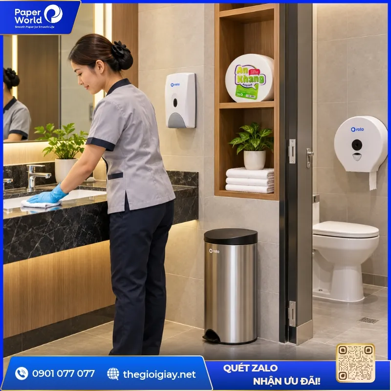 Giữ gìn nhà vệ sinh sạch sẽ, gọn gàng là 1 trong những cách diệt bồ hóng hiệu quả nhất