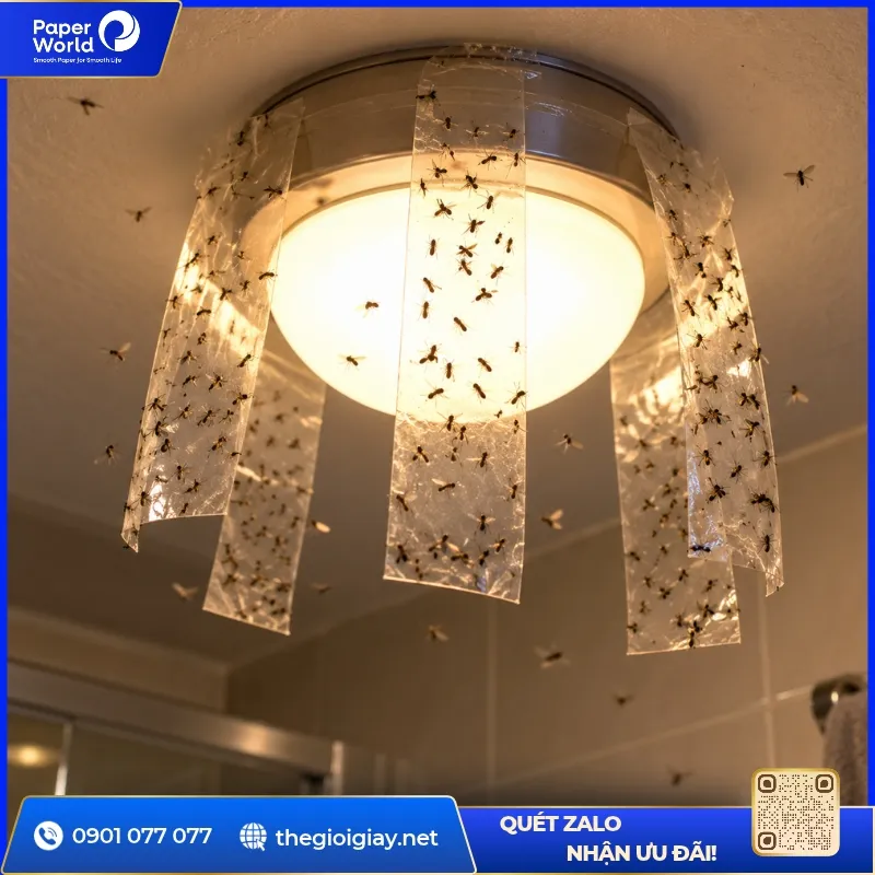 Cách đuổi bồ hóng quanh bóng đèn trong nhà
