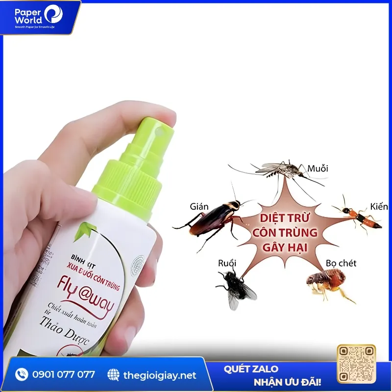 Cách trị bồ hóng với thuốc xịt chuyên dụng
