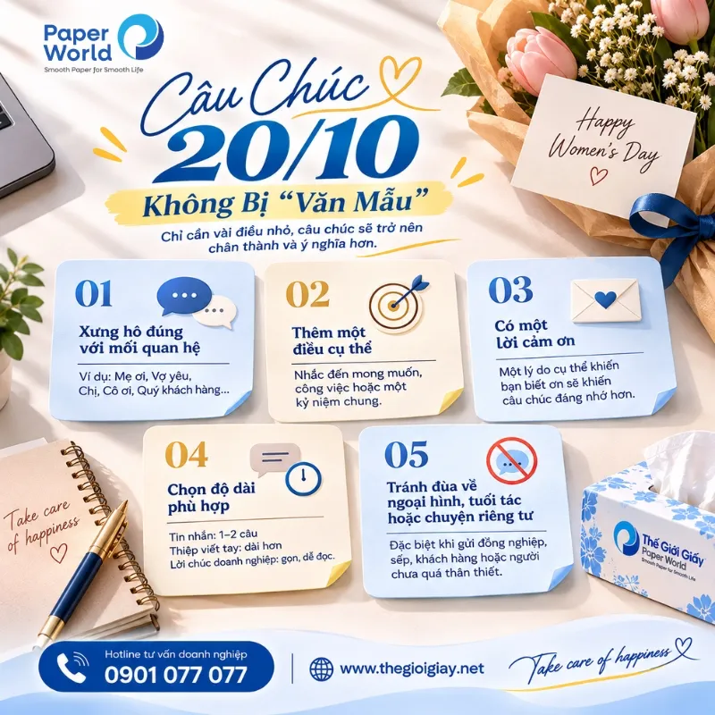 Câu chúc 20/10