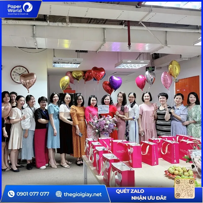 Lập phương án dự phòng khi tổ chức chương trình 20/10 tại doanh nghiệp