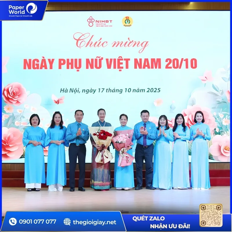 Vinh danh nhân viên nữ có thành tích nổi bật là một trong những ý tưởng tổ chức 20/10 cho công ty ý nghĩa, nhân văn