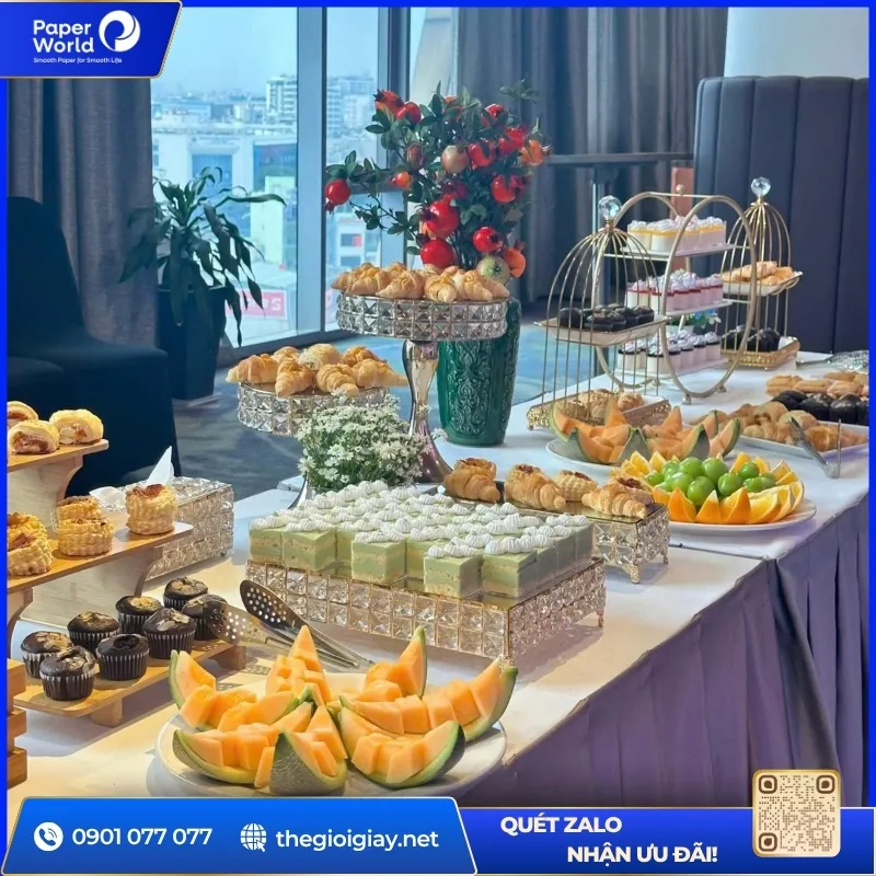Ý tưởng tổ chức 20/10 tại công ty đơn giản với Tea Break