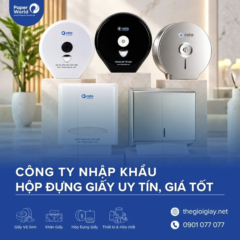 Công ty Nhập khẩu Hộp đựng giấy Uy tín, Giá tốt
