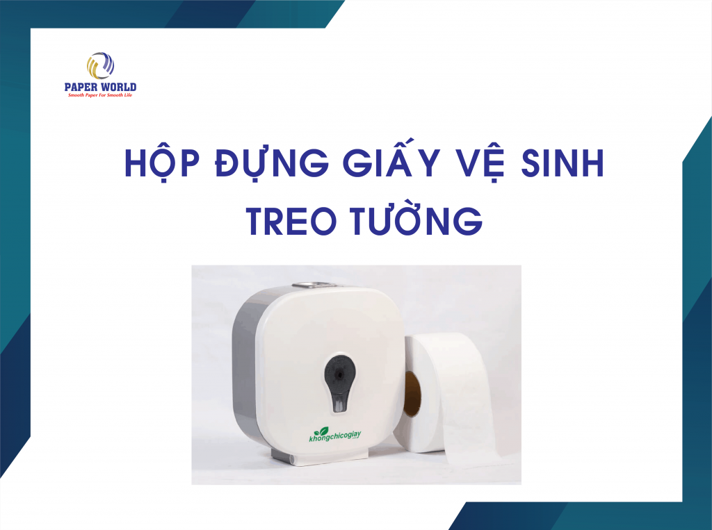 Hộp đựng giấy vệ sinh treo tường