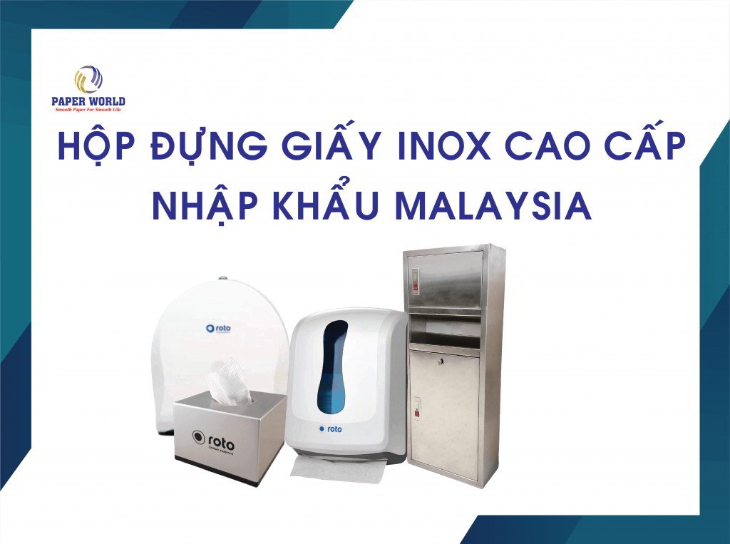 Địa chỉ mua hộp đựng giấy inox chất lượng