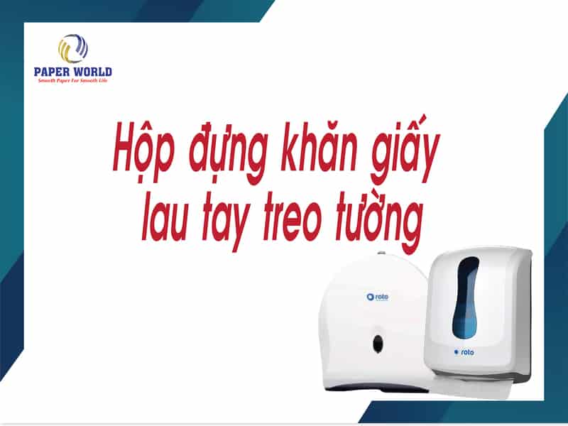 Hộp đựng khăn giấy treo tường tại Thế Giới Giấy