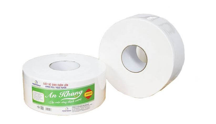 Giá giấy vệ sinh cuộn lớn cho khách lẻ tại Bình Dương