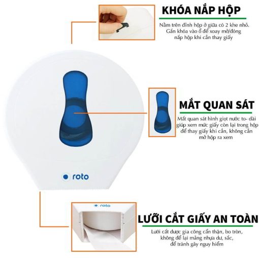 Ưu điểm của hộp đựng giấy RT3303