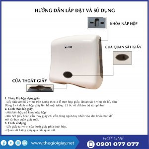 Hướng dẫn lắp đặt và sử dụng hộp đựng giấy lau tay roto1280-thegioigiay.net