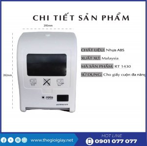 Chi tiết sản phẩm máy cất giấy tự động roto1430-thegioigiay.net