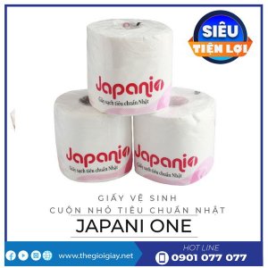 Giấy vệ sinh cuộn nhỏ tiêu chuẩn nhật japani one-thegioigiay.net