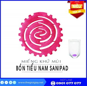 Mua miếng khử mùi bồn tiểu nam sanipad-thegioigiay.net