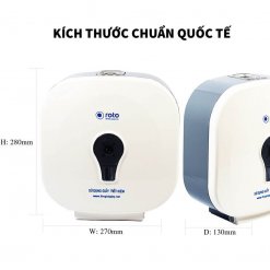 Kích thước hộp đựng giấy cuộn lớn roto1300 -thegioigiay.net