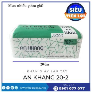 Mua khăn giấy lau tay an khang 20-2-thegioigiay.net