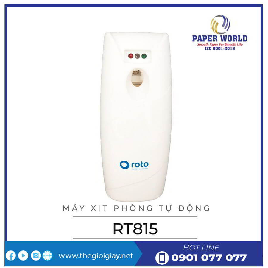 Mua máy xịt phòng nước hoa tự động roto815-thegioigiay.net