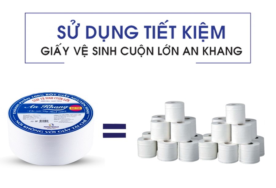 Sử dụng cuộn lớn tiết kiếm hơn cuộn nhỏ thông thường Sử dụng cuộn lớn tiết kiếm hơn cuộn nhỏ thông thường