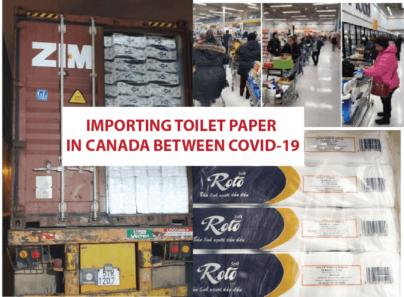 Importing Toilet Paper In Canada Between Covid-19