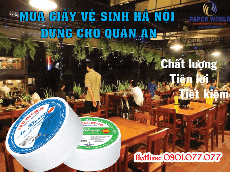 Mua Giấy Vệ Sinh Hà Nội Dùng Cho Hàng Quán