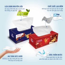 Đặc điểm hộp đựng giấy lụa tết