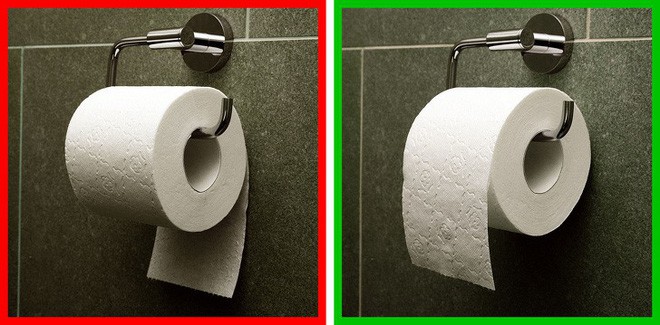 mẹo cuộc sống với giấy vệ sinh