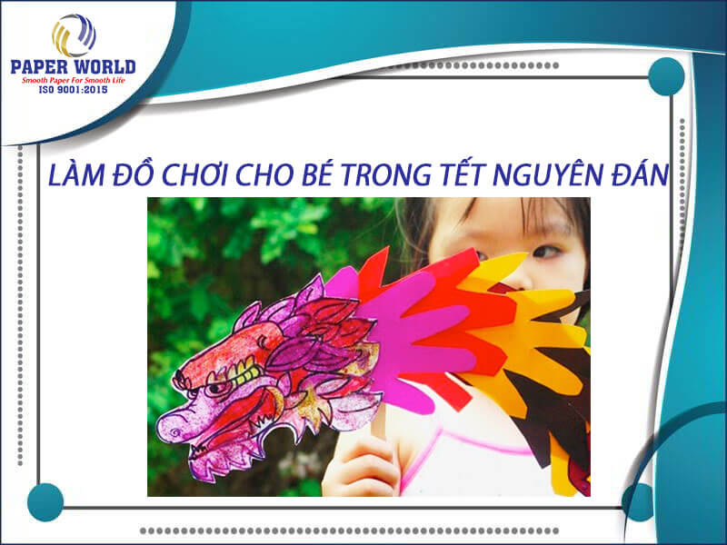 Làm đồ chơi cho bé ngày tết