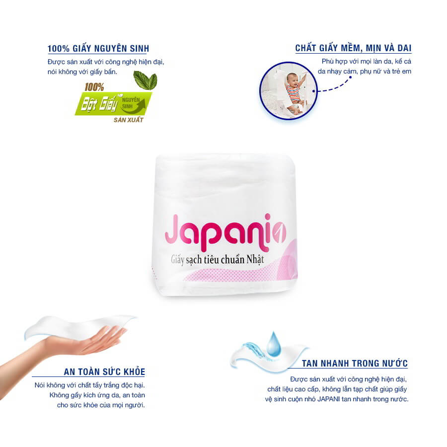 Lợi ích khi sử dụng Giấy sạch Nhật Bản Japani One(1