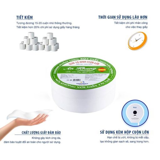 Lợi ích khi sử dụng giấy cuộn lớn AKS900