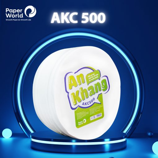 Mua giấy vệ sinh cuộn lớn An Khang Caro500
