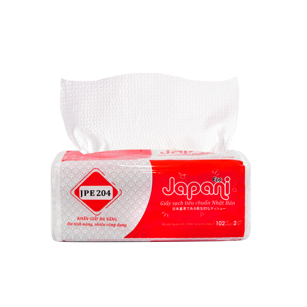 khăn giấy lau tay đa năng Japani Eco 204