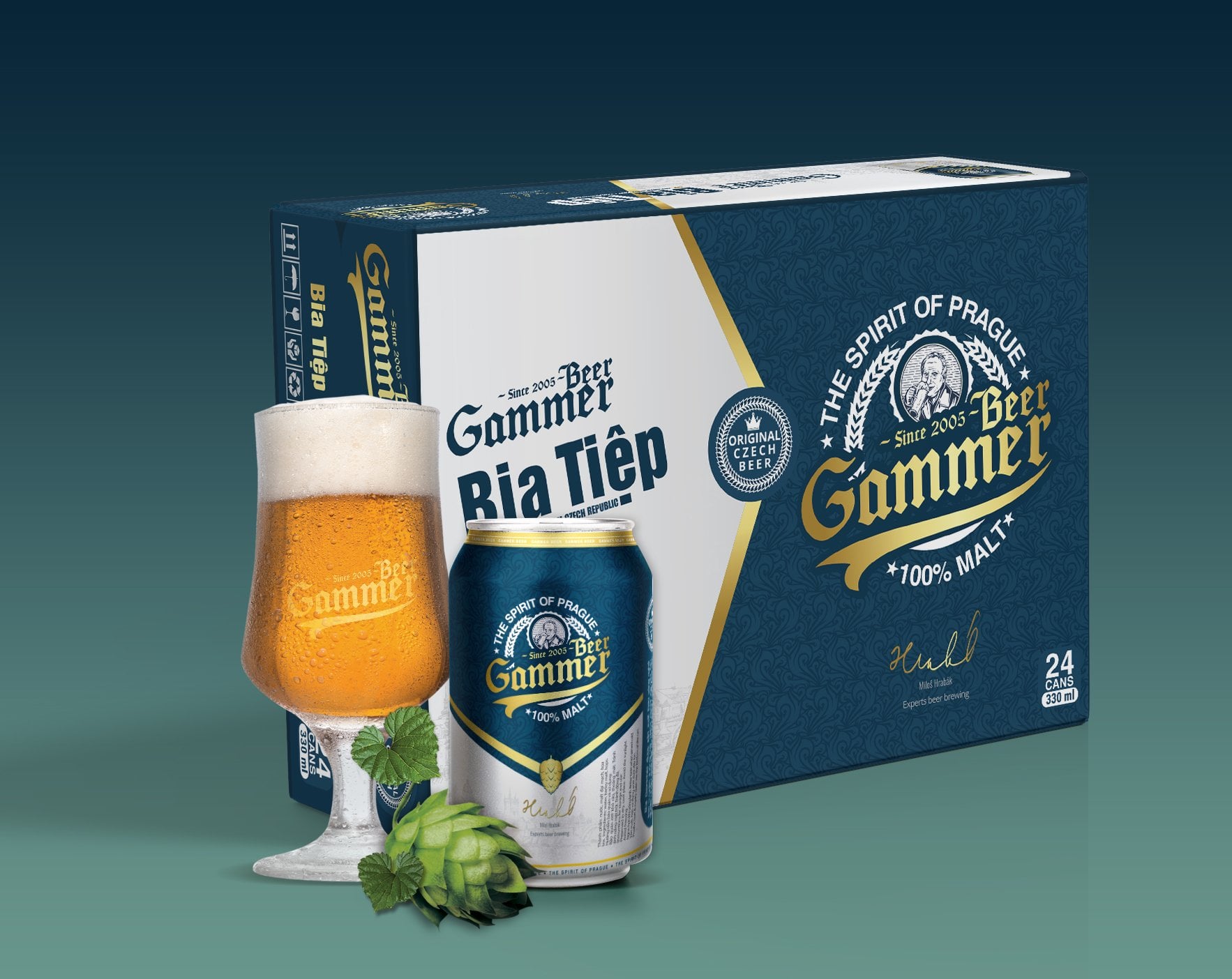thương hiệu bia Gammer