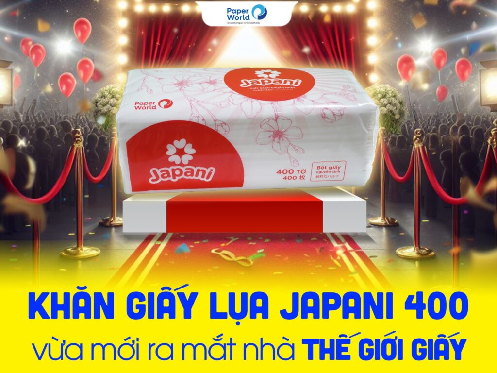 khăn giấy lụa Japani Silk 400 tại TGG mới ra mắt
