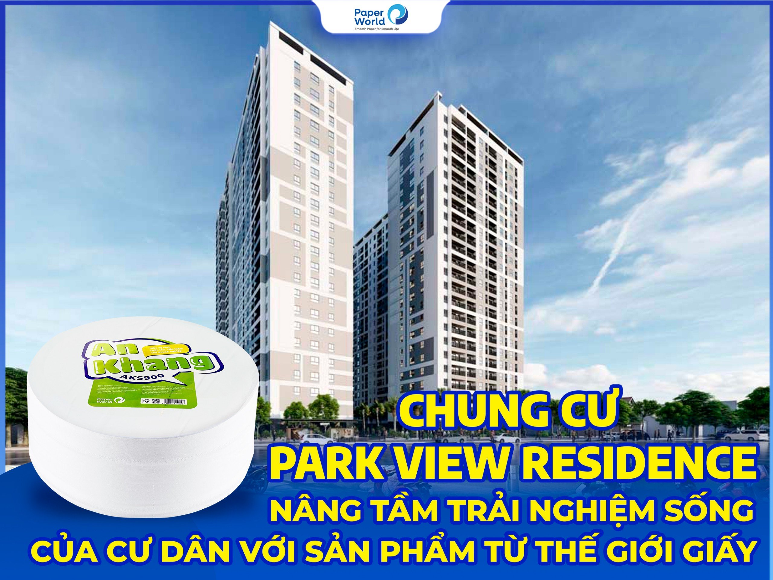 Chung Cư Park View Residence Nâng Tầm Trải Nghiệm Sống Của Cư Dân Với Sản Phẩm Từ Thế Giới Giấy