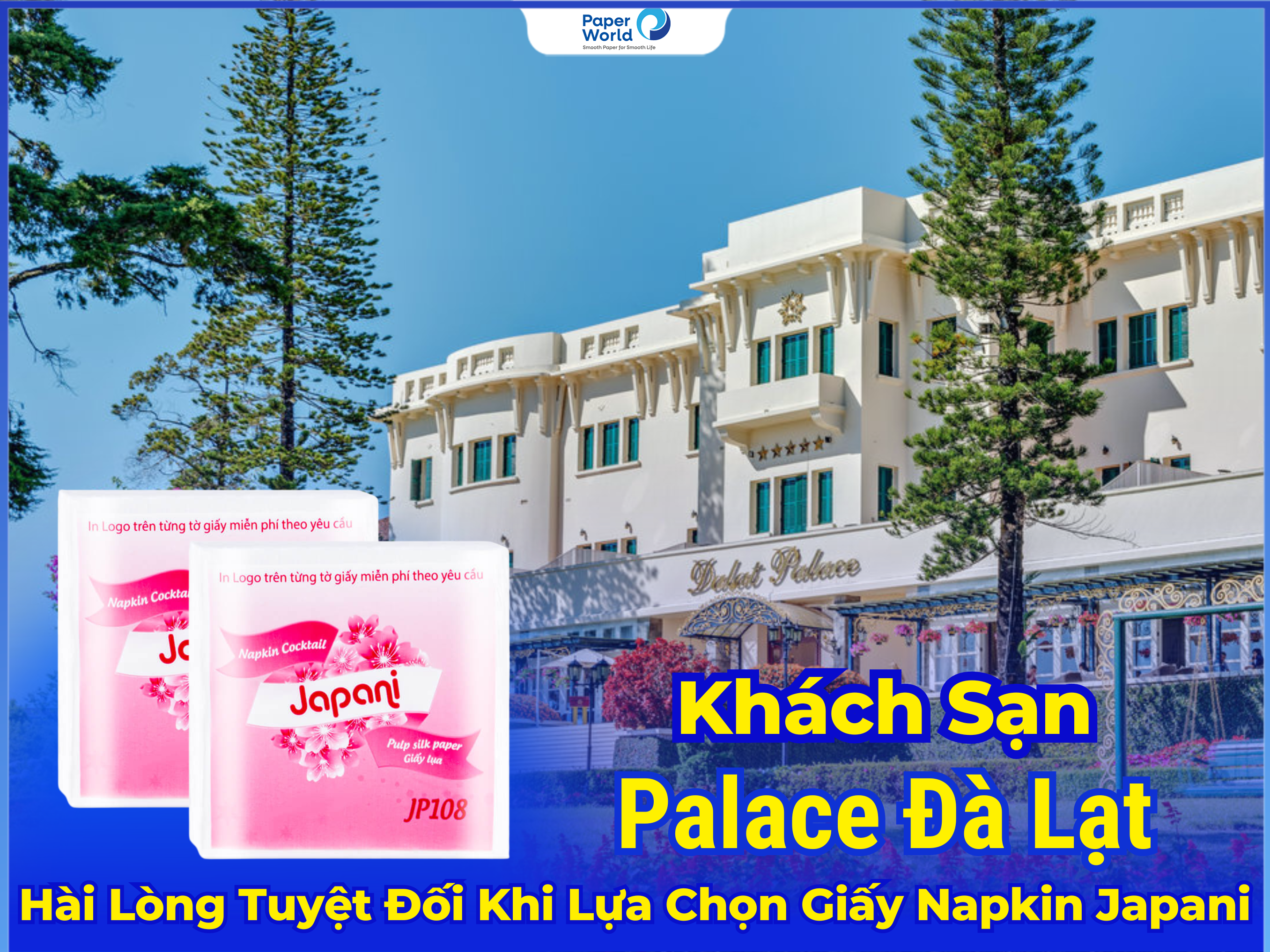 khach san palace dalat lua chon giay napkin japani