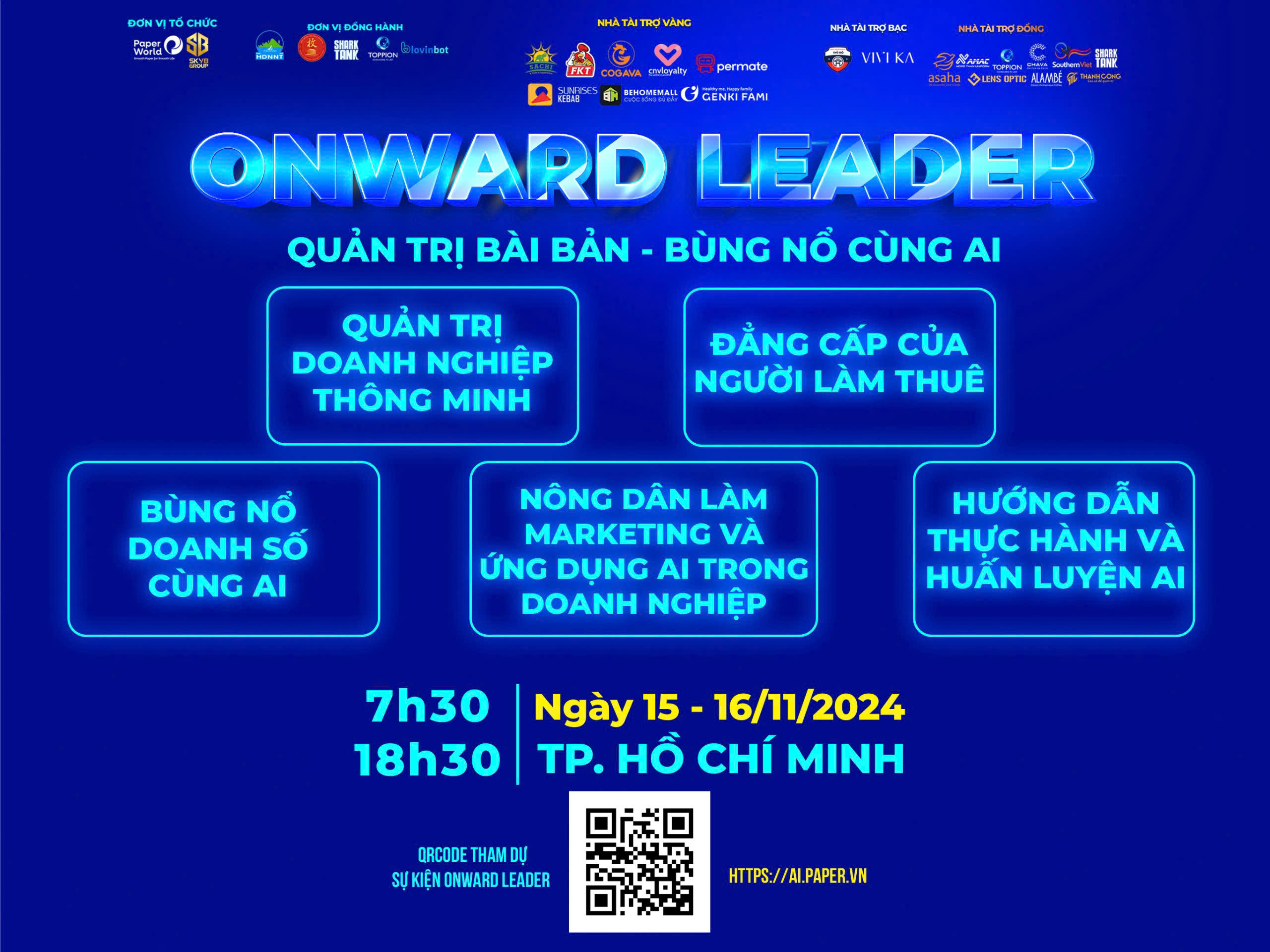 Đăng ký tham gia sự kiện Onward Leader