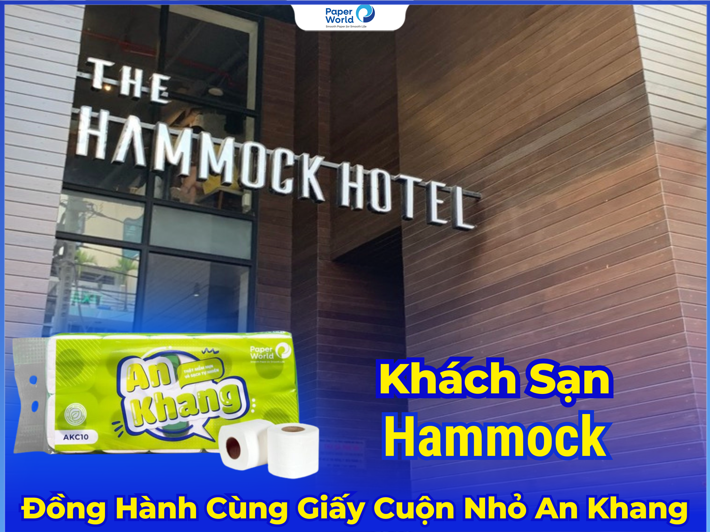 Điều Gì Khiến Khách Sạn Hammock Tin Tưởng Vào Giấy Vệ Sinh Cuộn Nhỏ An Khang?