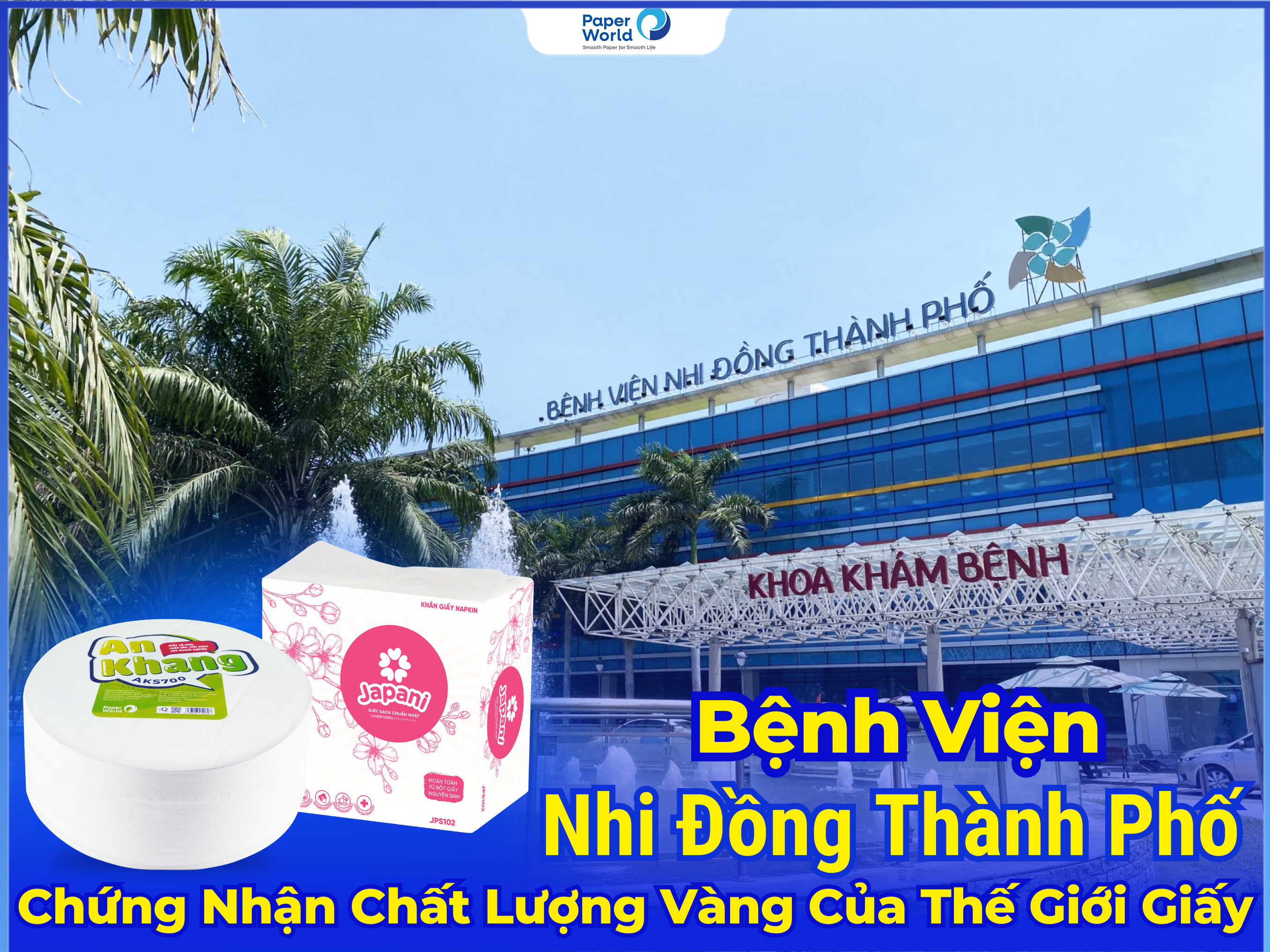 bệnh viện nhi đồng thành phố khách hàng thế giới giấy