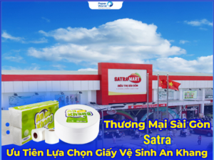 Thế Giới Giấy - Nhà Phân Phối Chính Thức Giấy Vệ Sinh An Khang Cho Tổng Công Ty Thương Mại Sài Gòn - Satra