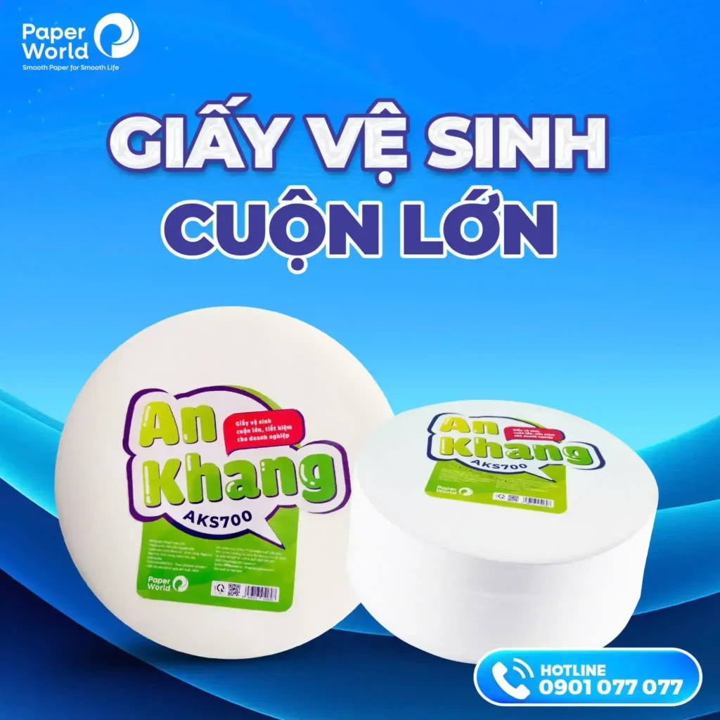 Giấy vệ sinh cuộn lớn