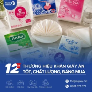 TOP 10+ Thương hiệu khăn ăn tốt, chất lượng, được ưa chuộng hiện nay