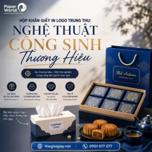 Hộp Khăn Giấy In Logo Trung Thu: Nghệ Thuật “Cộng Sinh Thương Hiệu”