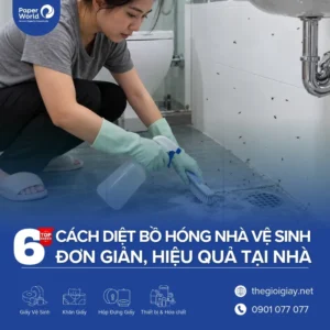 6 Cách diệt bồ hóng trong nhà vệ sinh hiệu quả