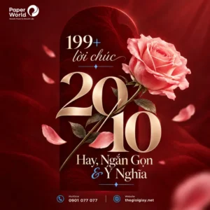 199+ Lời chúc 20/10 hay, ngắn gọn và ý nghĩa